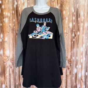 Torrid Dashboard Confessional ¾ Sleeve Baseball Tee